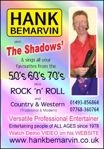 Hank Bemarvin flyer (front)