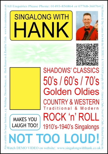 Singalong with Hank poster